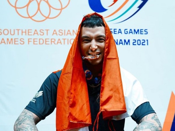 Brandon Jawato tersengat tomcat ketika berada di perkampungan atlet SEA Games 2023.