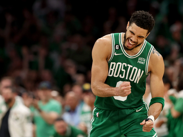 Jayson Tatum puas bisa jadi pahlawan kemenangan Celtics atas 76ers di game 7.