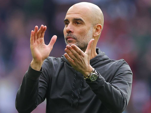 Manajer Manchester City, Pep Guardiola.
