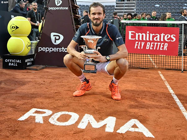 Daniil Medvedev Akui Masih Tak Percaya Jadi Juara Di Roma