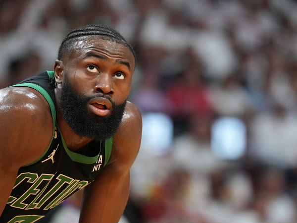 Kekalahan telak Celtics dari Heat di game 3 buat Jaylen Brown malu.