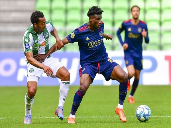 Mohammed Kudus mantap meninggalkan Ajax musim panas ini untuk mencari tantangan baru di klub yang lebih besar / via AFP