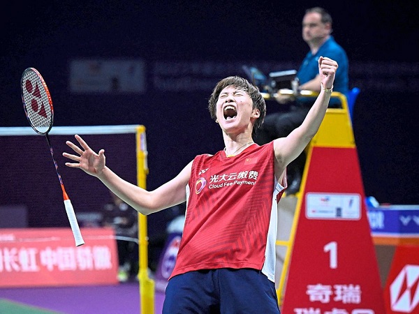 Para Pemain China Emosional Merayakan Kemenangan Piala Sudirman