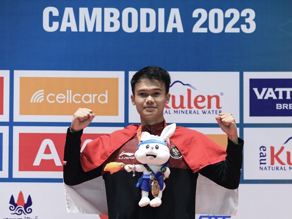 Christian Adinata makin termotivasi usai raih medali emas SEA Games 2023.