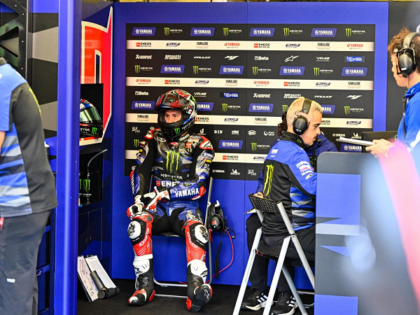Fabio Quartararo salahkan tukang pijatnya yang terlalu keras di GP Prancis.