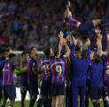 Barcelona Kalahkan Mallorca, Alba Tinggalkan Lapangan Sambil Menangis