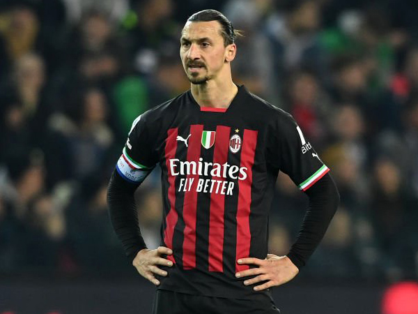 Striker AC Milan, Zlatan Ibrahimovic.