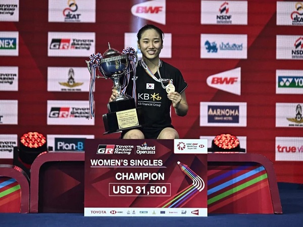 An Se Young Juara Tunggal Putri Thailand Open 2023