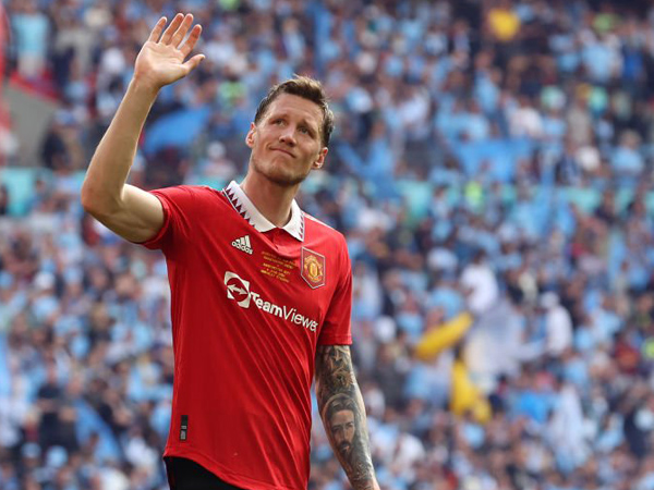 Penyerang Manchester United, Wout Weghorst.
