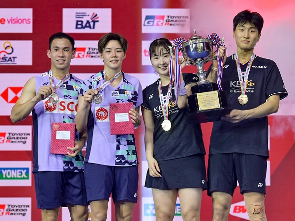 Thailand Open 2023: Dechapol/Sapsireee Gagal Juara di Kandang