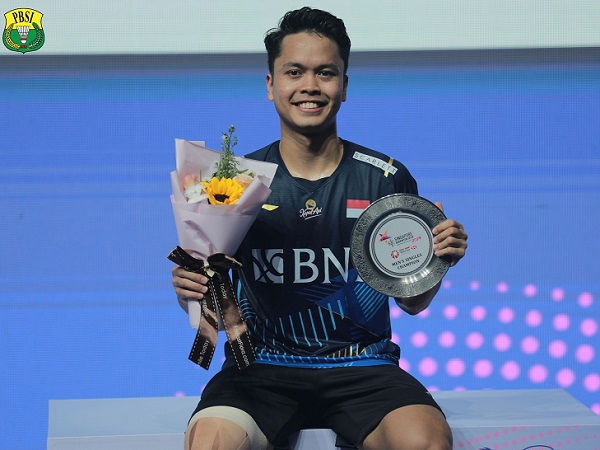 Presiden Joko Widodo Ucapkan Selamat Kepada Anthony Ginting