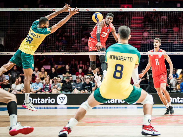 VNL 2023: Kejutan, Kuba Kalahkan Brasil dengan Lima Set