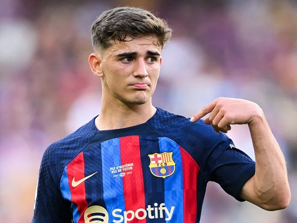Gelandang muda Barcelona, Gavi. (Images: Getty)