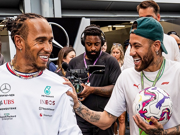 GP Spanyol, Neymar Jr., Lewis Hamilton