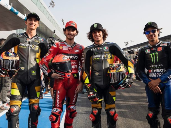 Luca Marini Bagnaia Bezzecchi Morbidelli, Valentino Rossi