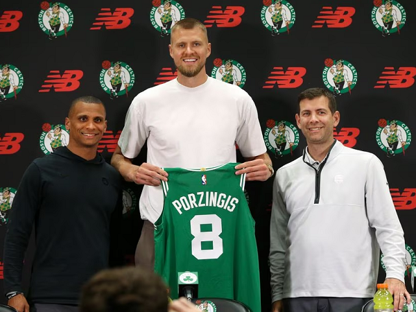 Kristaps Porzingis ingin berikan yang terbaik untuk Boston Celtics.