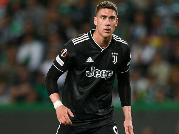 Striker Juventus, Dusan Vlahovic.