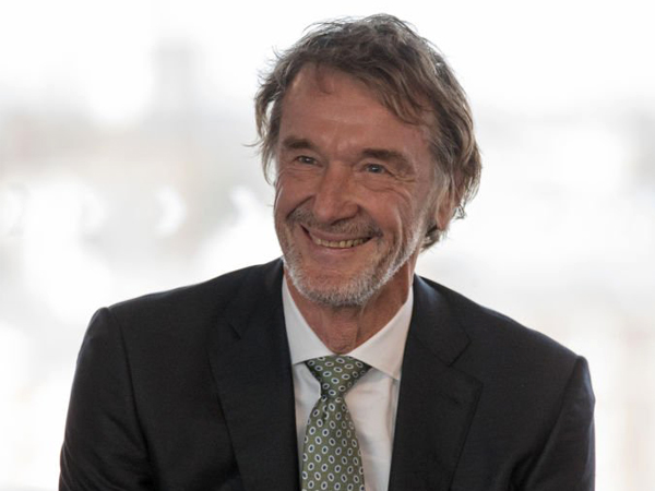 CEO INEOS, Sir Jim Ratcliffe.