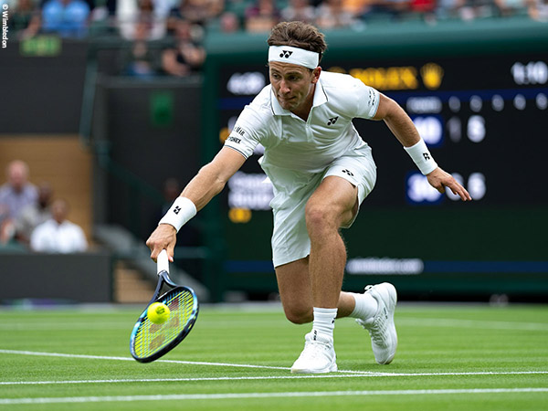 Hasil Wimbledon: Casper Ruud Atasi Tantangan Pertama Di London