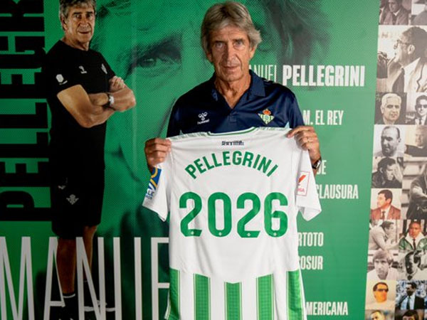 Manuel Pellegrini Resmi Perpanjang Kontrak di Real Betis Hingga 2026