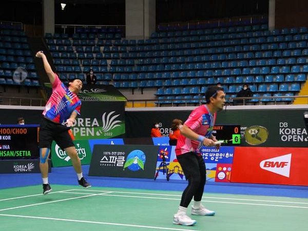 Ahsan/Hendra stopped in 2024 Canada Open quarter-finals