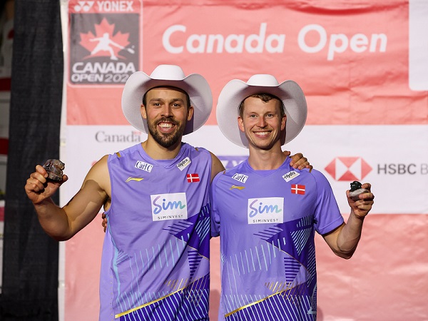 Kim Astrup/Anders Skaarup Rasmussen won the 2023 Canadian Open