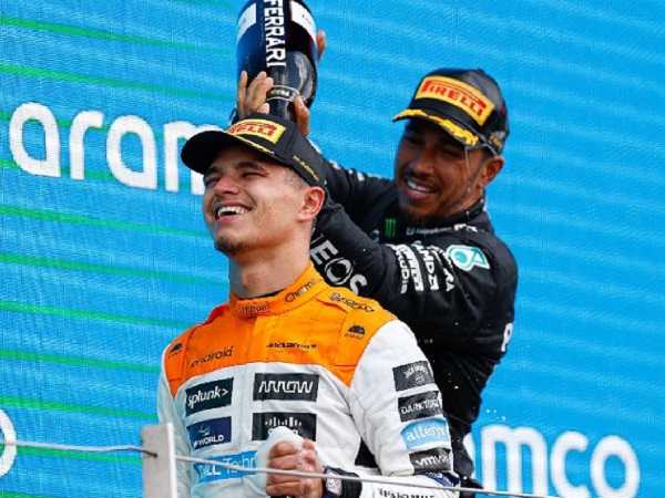 Lando Norris, Lewis Hamilton