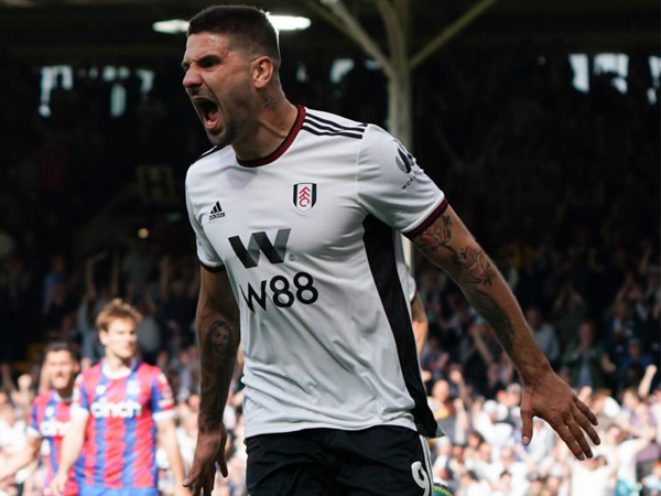 Striker Fulham, Aleksandar Mitrovic.