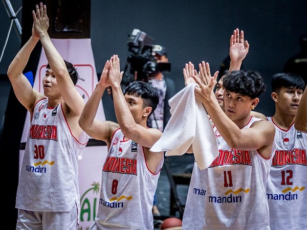 Skuat Timnas Basket Indonesia. (Foto: Perbasi)