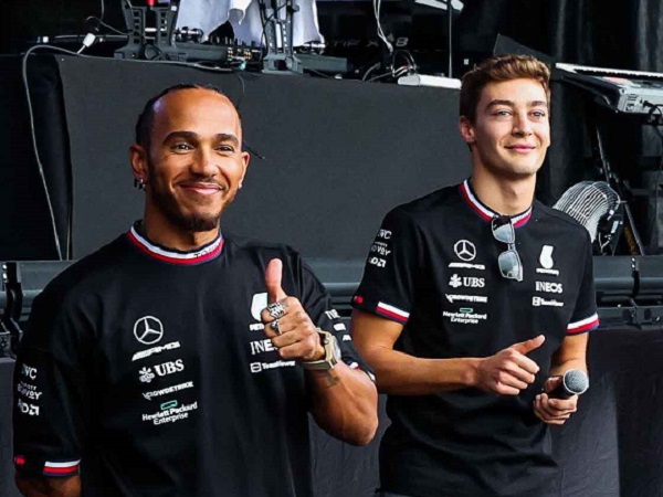 Lewis Hamilton, George Russell