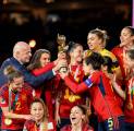 Gianni Infantino Bicara Tentang 'Insiden' yang Merusak Pesta Juara Spanyol