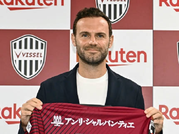 Juan Mata melanjutkan kariernya di Vissel Kobe