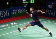 Tommy Sugiarto Jadi Wakil Tersisa di Perempat Final Indonesia Masters 2023