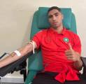 Achraf Hakimi Gerakkan Aksi Donor Darah Untuk Korban Gempa Maroko
