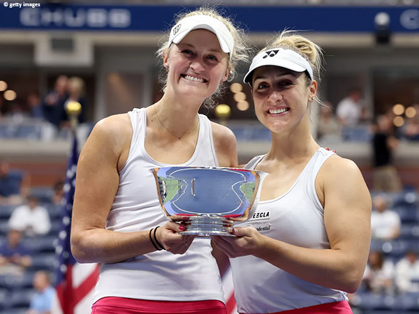 Gabriela Dabrowski and Erin Routliffe champions at the US Open