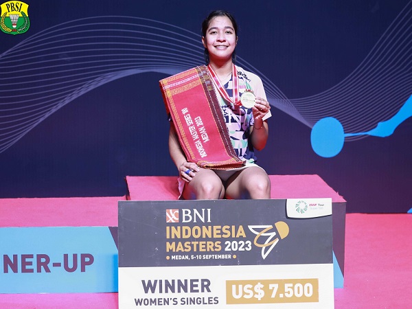 Indonesia Masters 2023: Ester Nurumi Bangga Juara Back to Back di Medan
