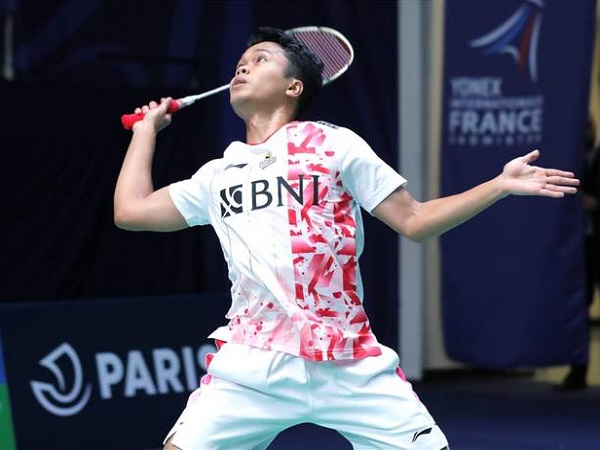 Anthony Ginting Menang Mudah di Babak Pertama Hong Kong Open 2023