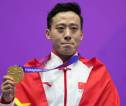 Sun Peiyuan Lengkapi Hattrick Emas Wushu di Asian Games Hangzhou