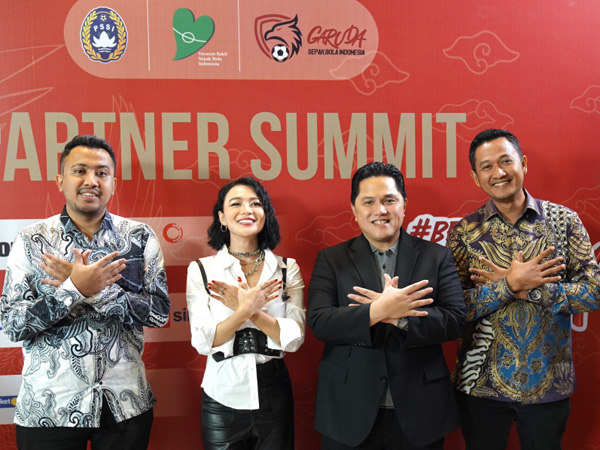 Lagu Bersama Garuda untuk timnas Indonesia resmi diluncurkan