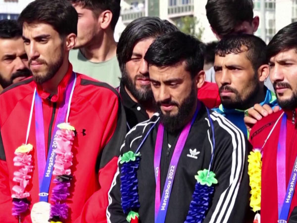 Bawa Pulang 3 Perunggu di Asian Games, Atlet Afganistan Disambut Meriah