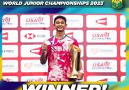 Alwi Farhan Cetak Sejarah Tunggal Putra Pertama Indonesia Juara Dunia Junior