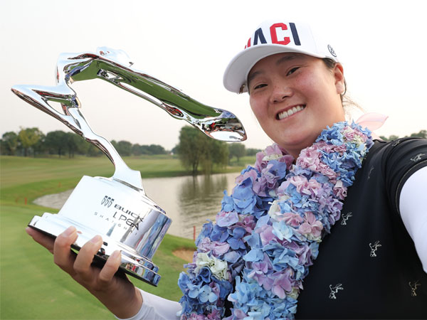 Angel Yin menggondol gelar perdananya di Tur LPGA dalam start ke-159 sepanjang kariernya. (Foto: Golf Digest)