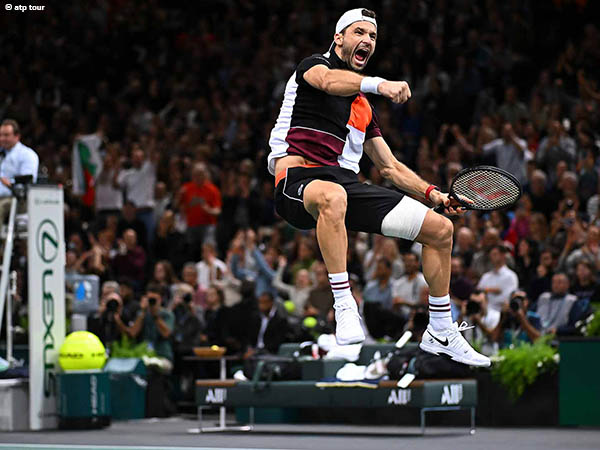 Grigor Dimitrov Tembus Final Turnamen Masters 1000 Pertama Dalam Enam Musim Terakhir Di Paris