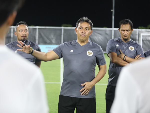 Pelatih timnas Indonesia U-17, Bima Sakti