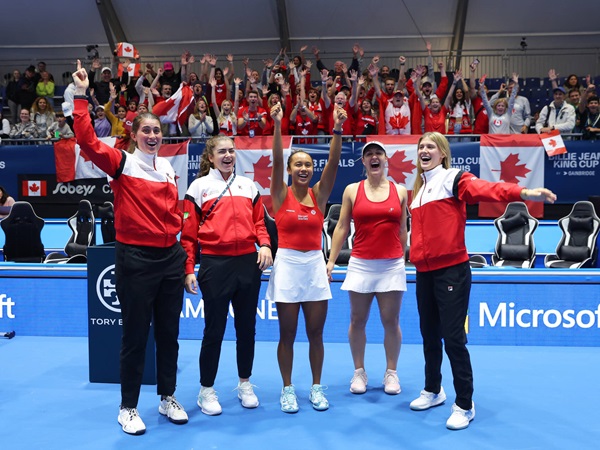Canada beats Czechia 2-1 at Billie Jean King Cup