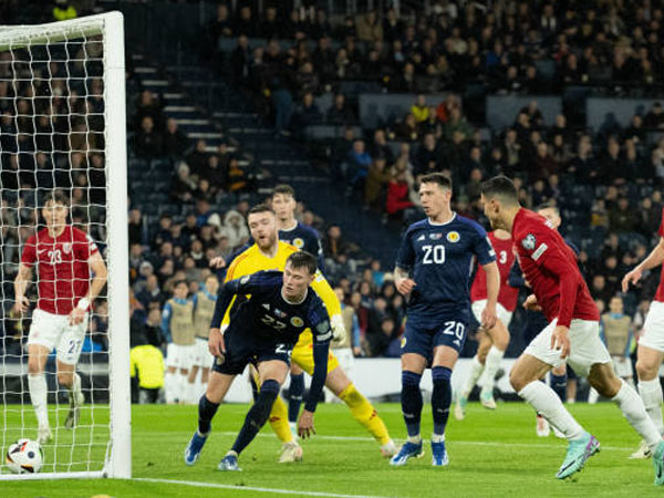 Imbang 3-3, Norwegia Gagalkan Kemenangan Skotlandia di Menit-menit Akhir