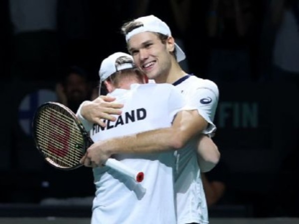 Finland beats Canada 2-1 in 2023 Davis Cup