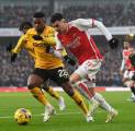 Gabriel Martinelli Tegaskan Arsenal Pantas Menang atas Wolves