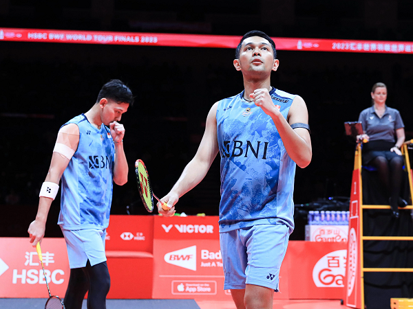 Fajar Alfian/Muhammad Rian Ardianto berharap bisa bangkit di tahun 2024.