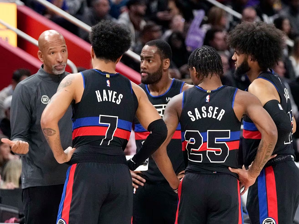 Monty Williams emosional bisa lihat Detroit Pistons putus tren kekalahan.